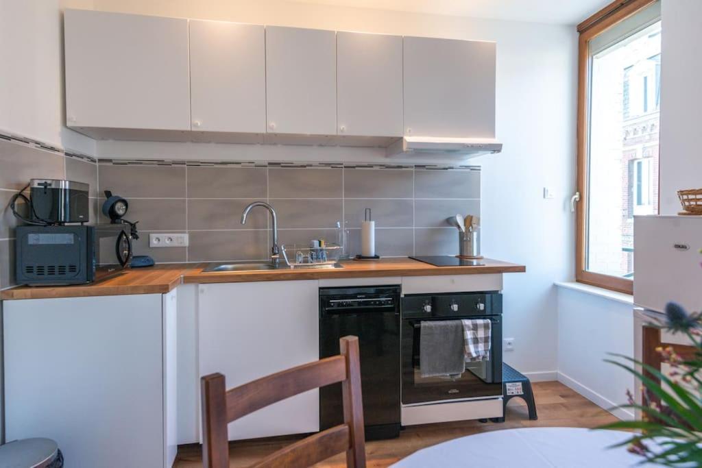 La Petite Marcelle, Appartement & Garage Le Tréport Zewnętrze zdjęcie